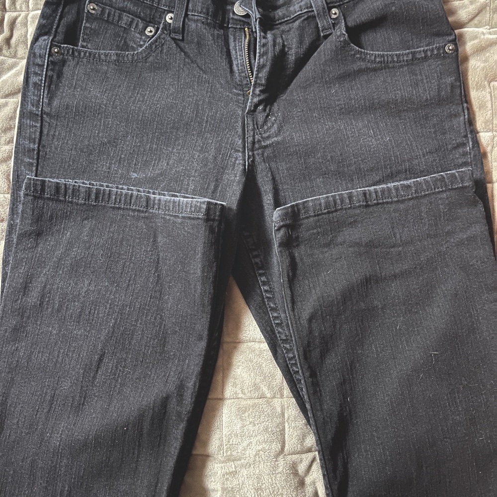 Women’s Levi’s Strauss stretch bootcut Black Jeans